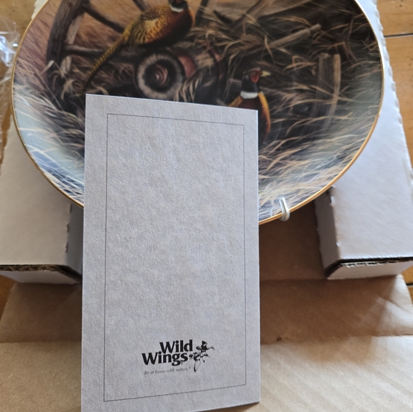 Vintage 1997 by Wild Things - Rustic Retreat Pheasant collector's plate. - Picture 5 of 10